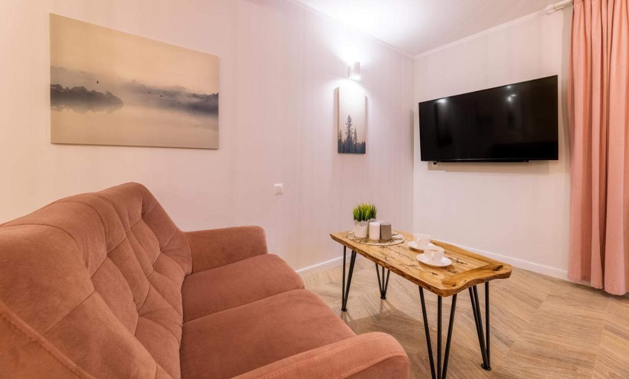 Villa Kasztelan Apartamenty Ustrzyki Dolne Bagian luar foto