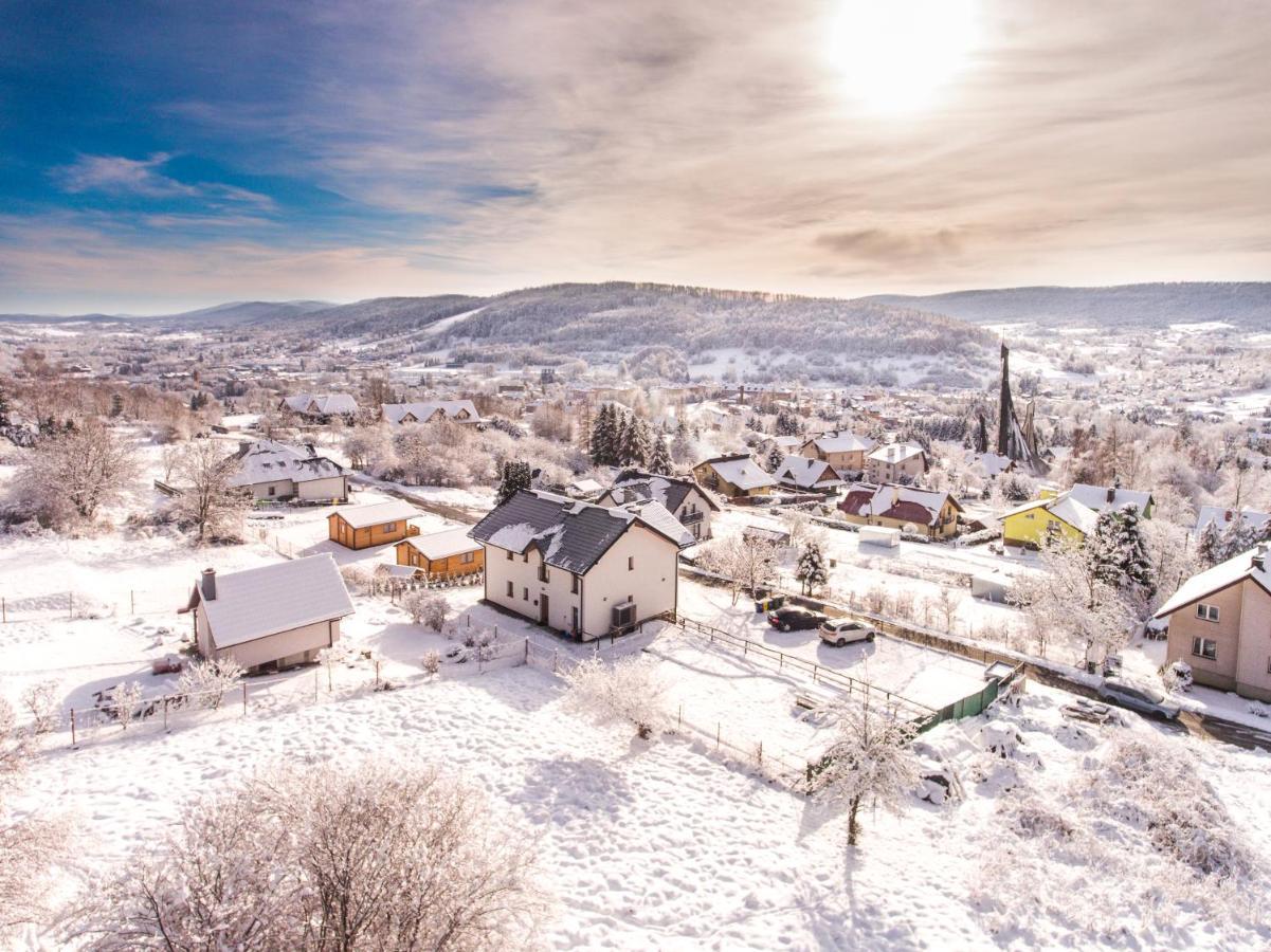 Villa Kasztelan Apartamenty Ustrzyki Dolne Bagian luar foto